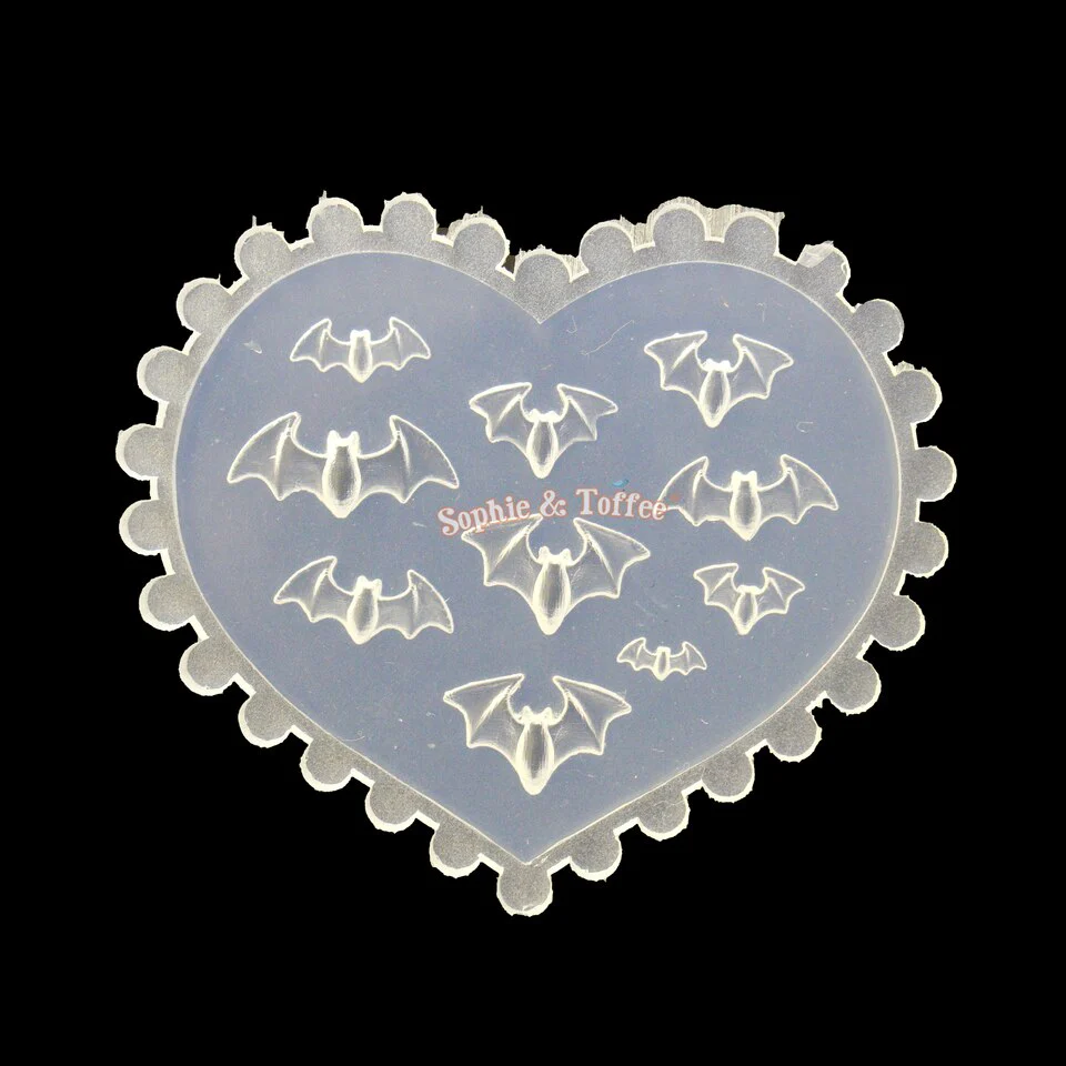Spooky Bats Silicone Mold