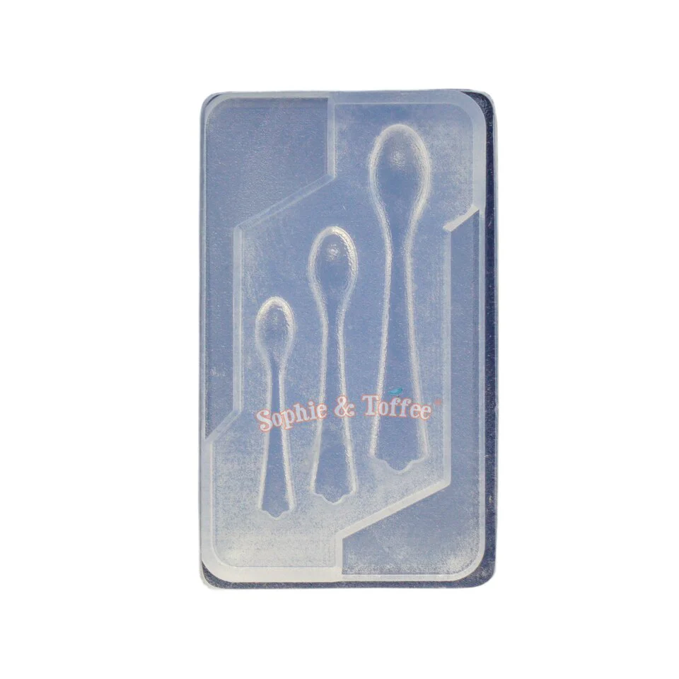 Spoon Utensils Clear Silicone Mold