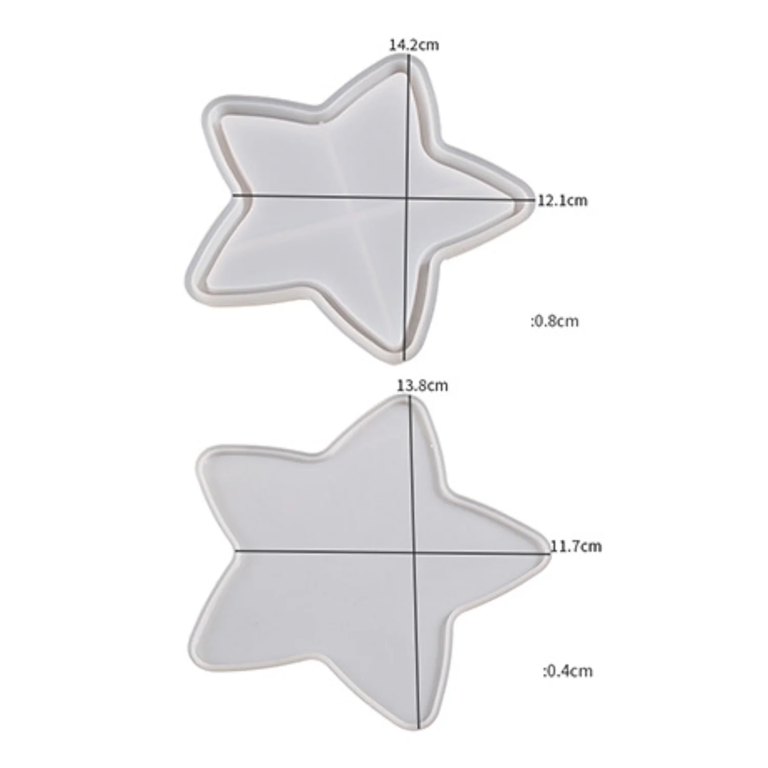 Star Shaker Coaster Silicone Mold - Image 5