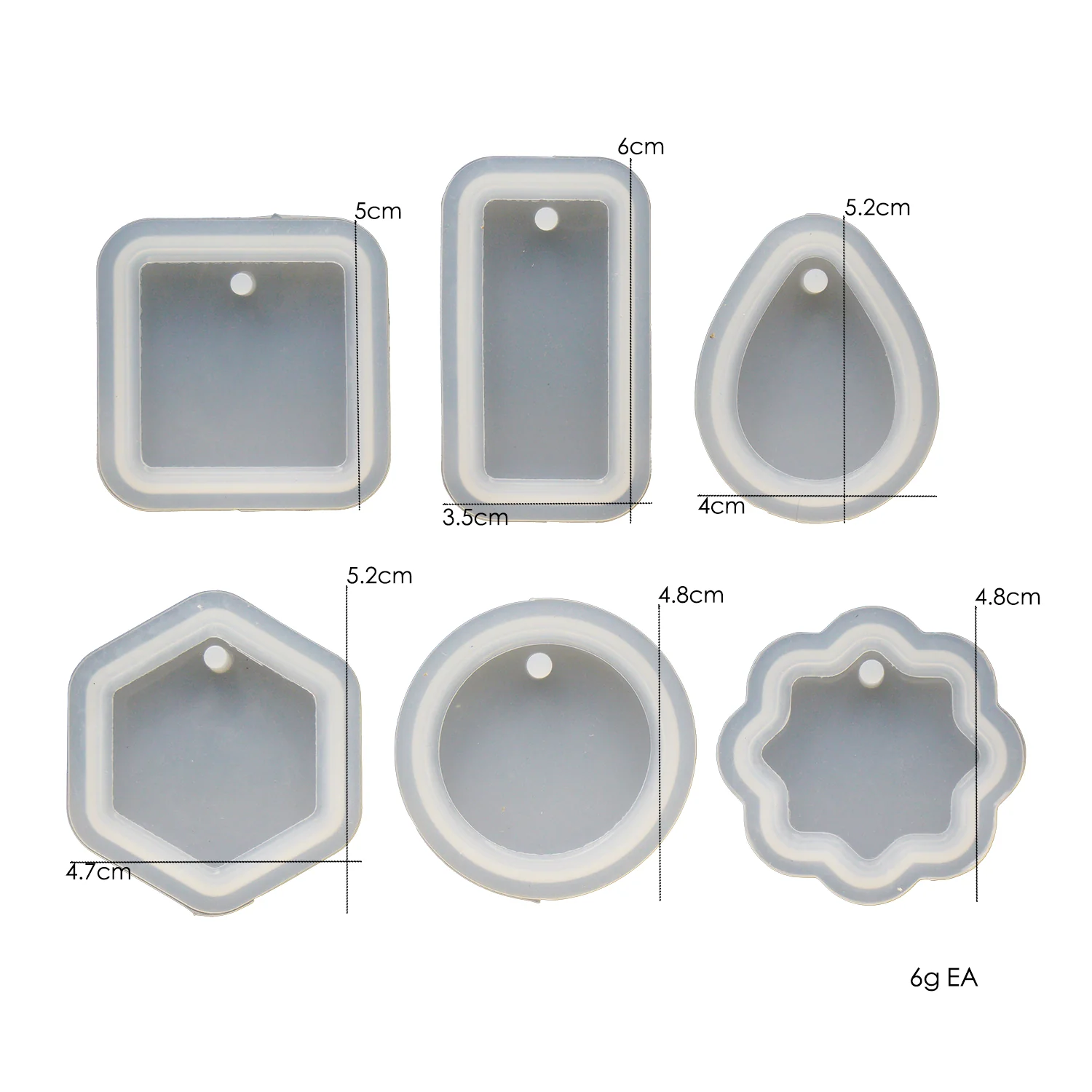 Pendant Series Silicone Mold Bundle - Image 3