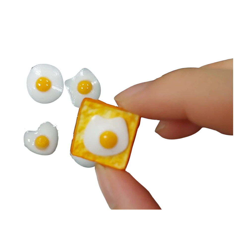 Kawaii Sunny Side Up Eggs Silicone Mold - Image 2