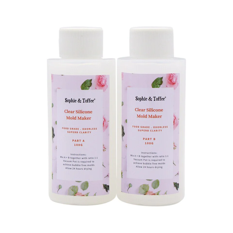 Mold Making Super Clear Silicone 200g (Pressure Pot required)