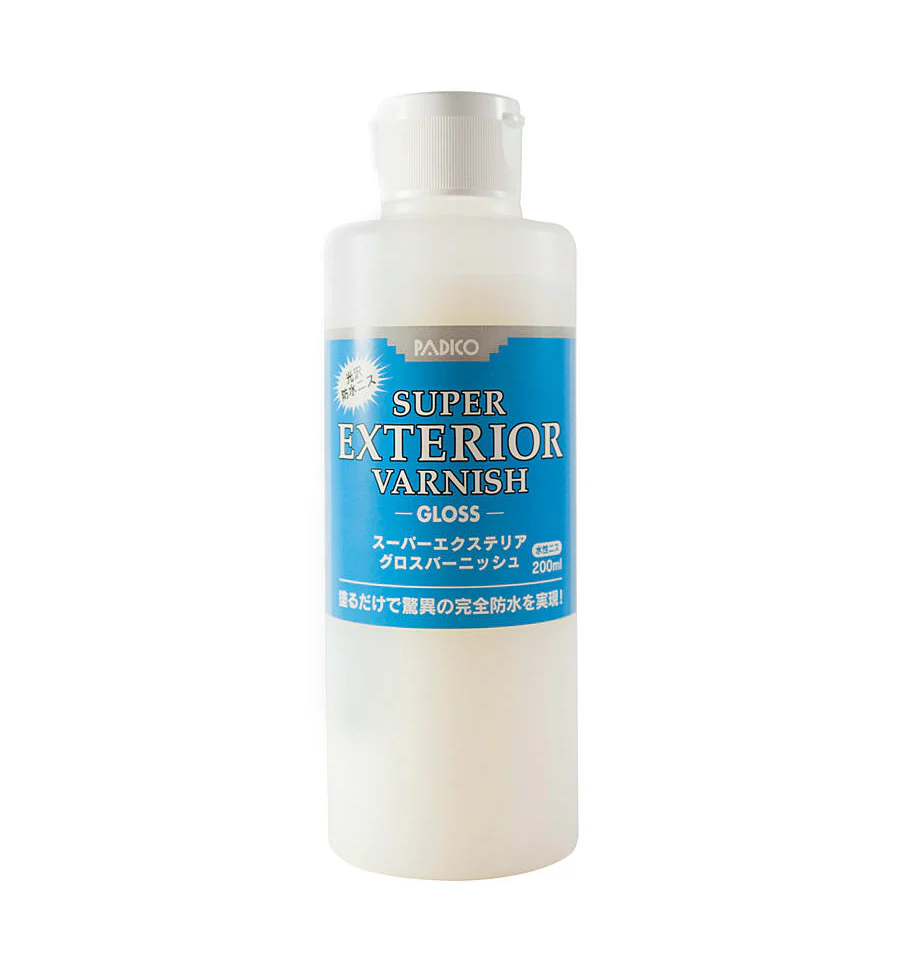 Padico Super Exterior Varnish Gloss (Water-Based Waterproof)