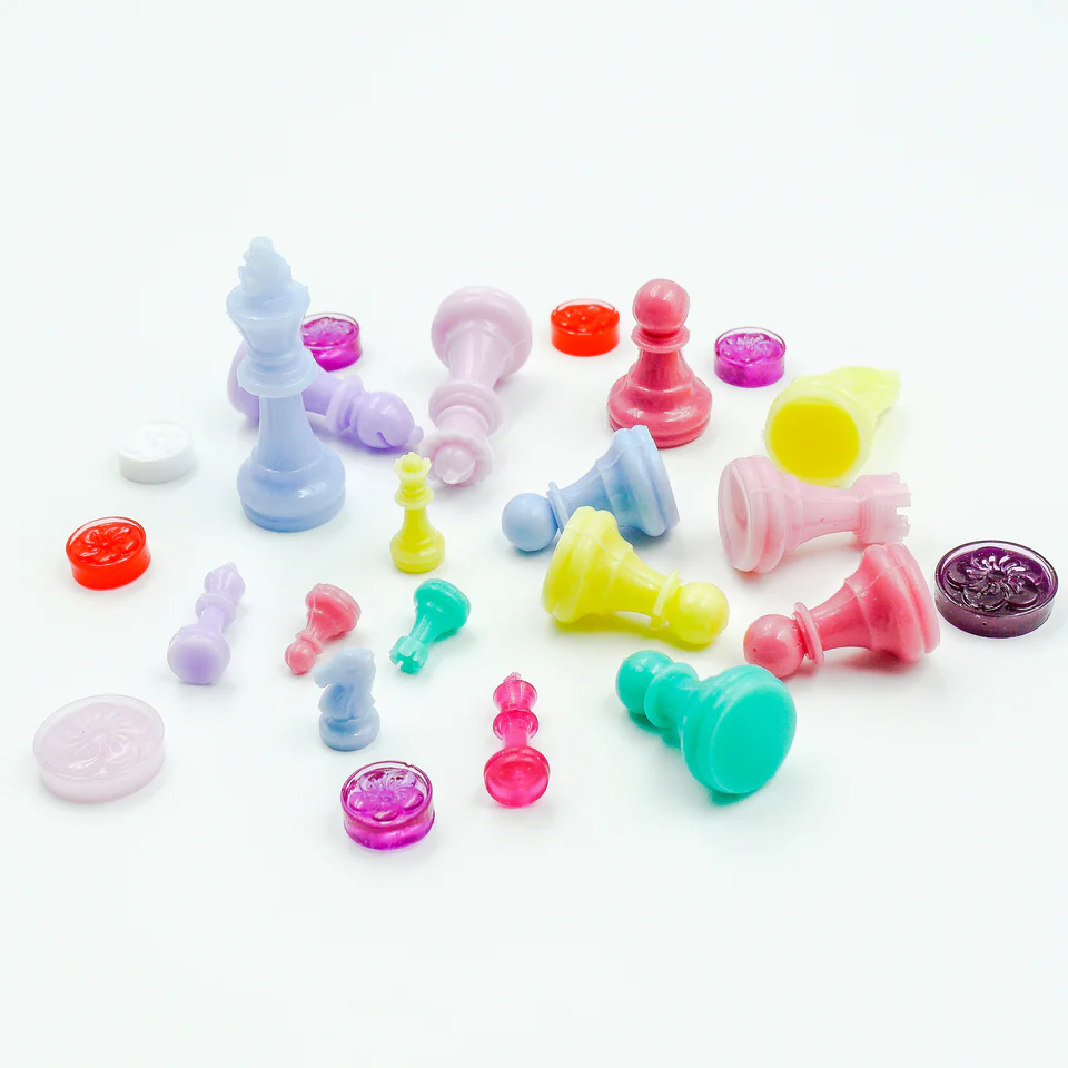Chess Pieces Game S&T Exclusive Silicone Mold - Image 2