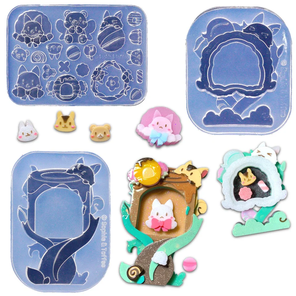 Clearance Treehouse Friends Resin Craft Kit Limited Edition - Image 3