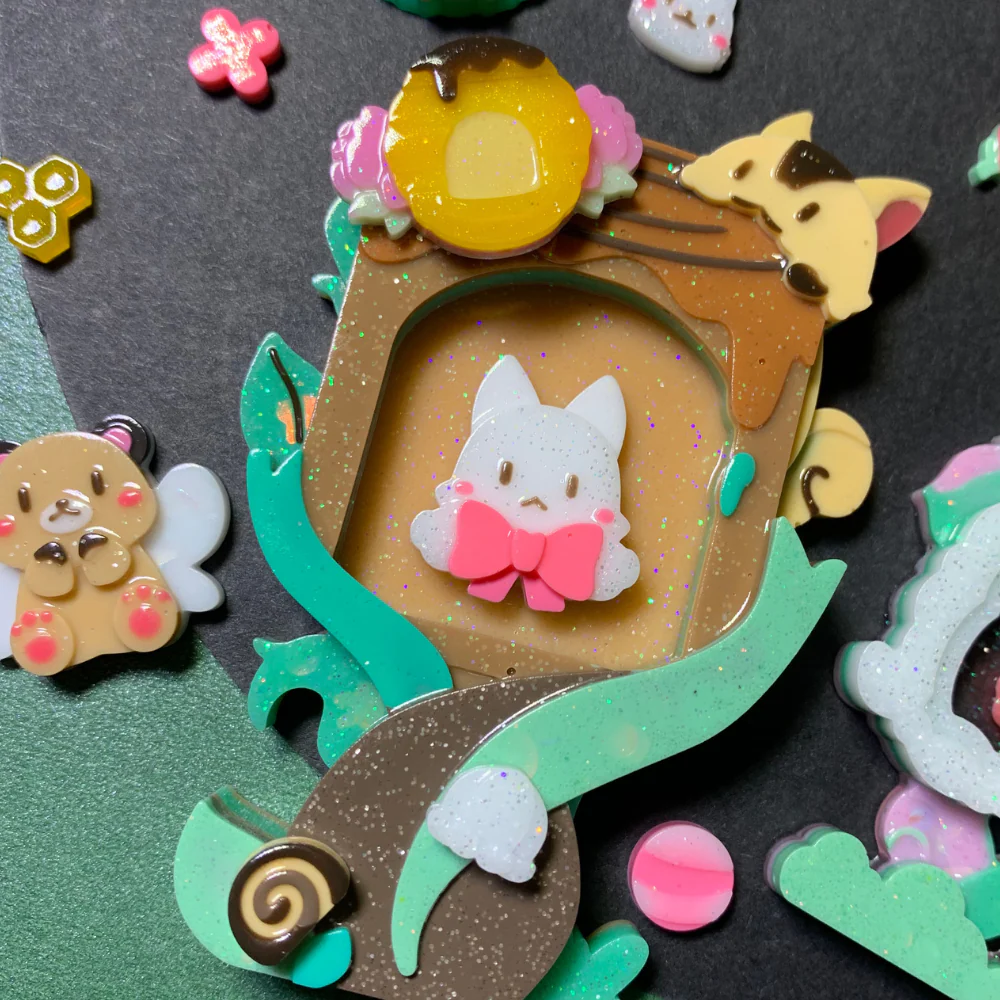 Clearance Treehouse Friends Resin Craft Kit Limited Edition - Image 6